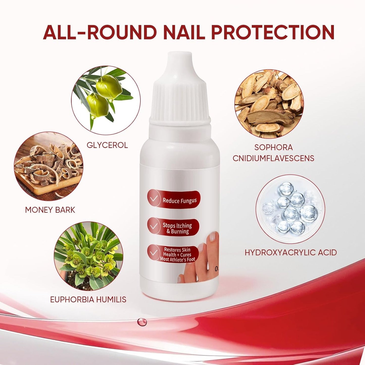 🌿 Avasoma® Natural 🌿💧 Herbal Toenail Fungus Relief Drops - Fast Itch & Burning Relief for Foot Care 🛡️