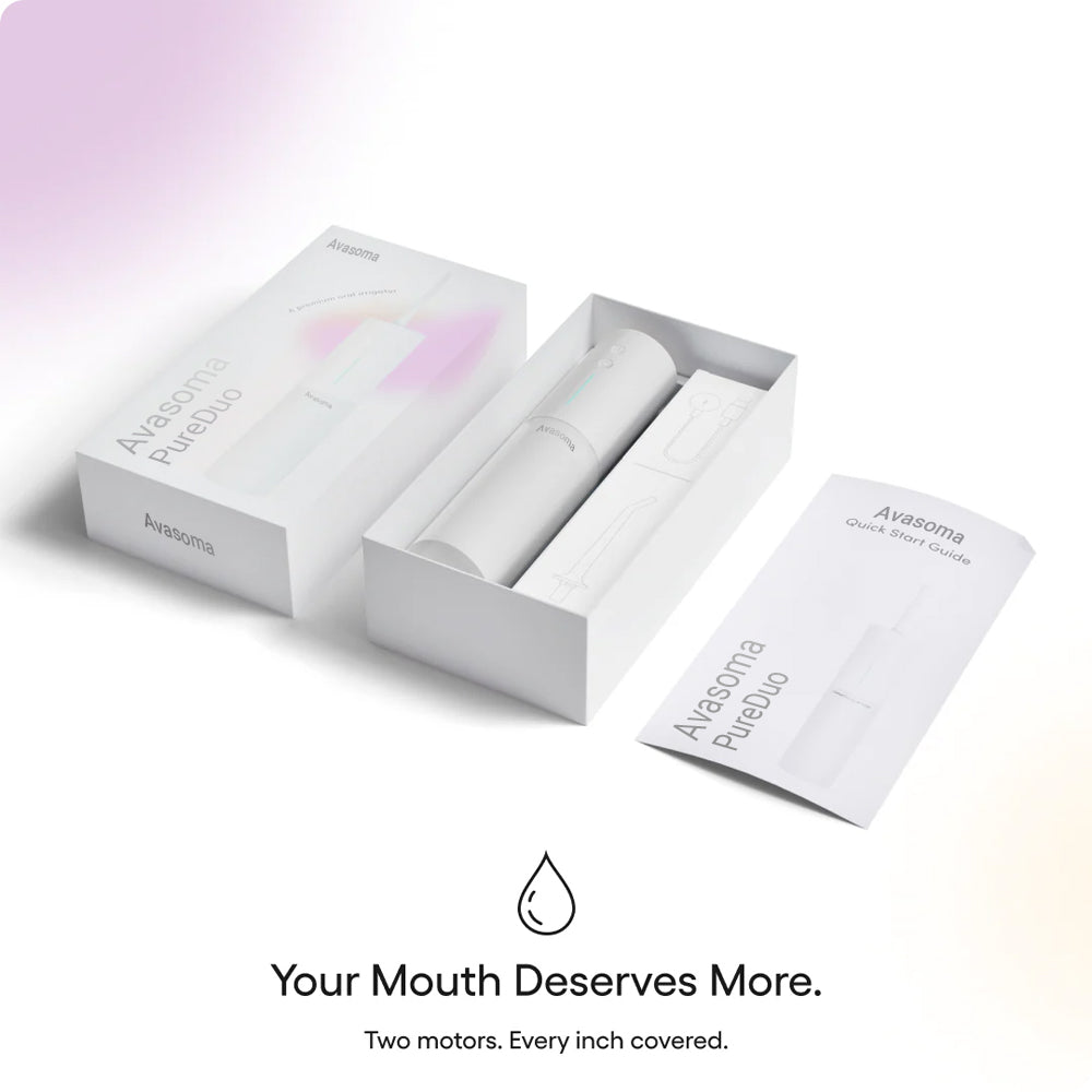 Avasoma® PureDuo🔥: The World’s 1st Dual-Motor Tech | 60s Dentist-Level Deep Clean!