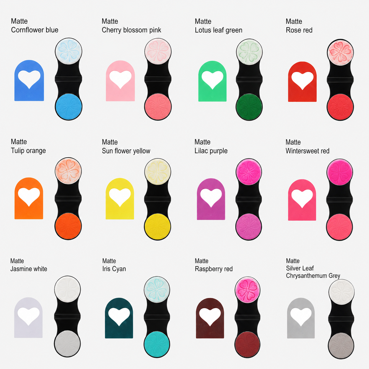 🎨 12-Color Washable Temporary Hair Chalk Set