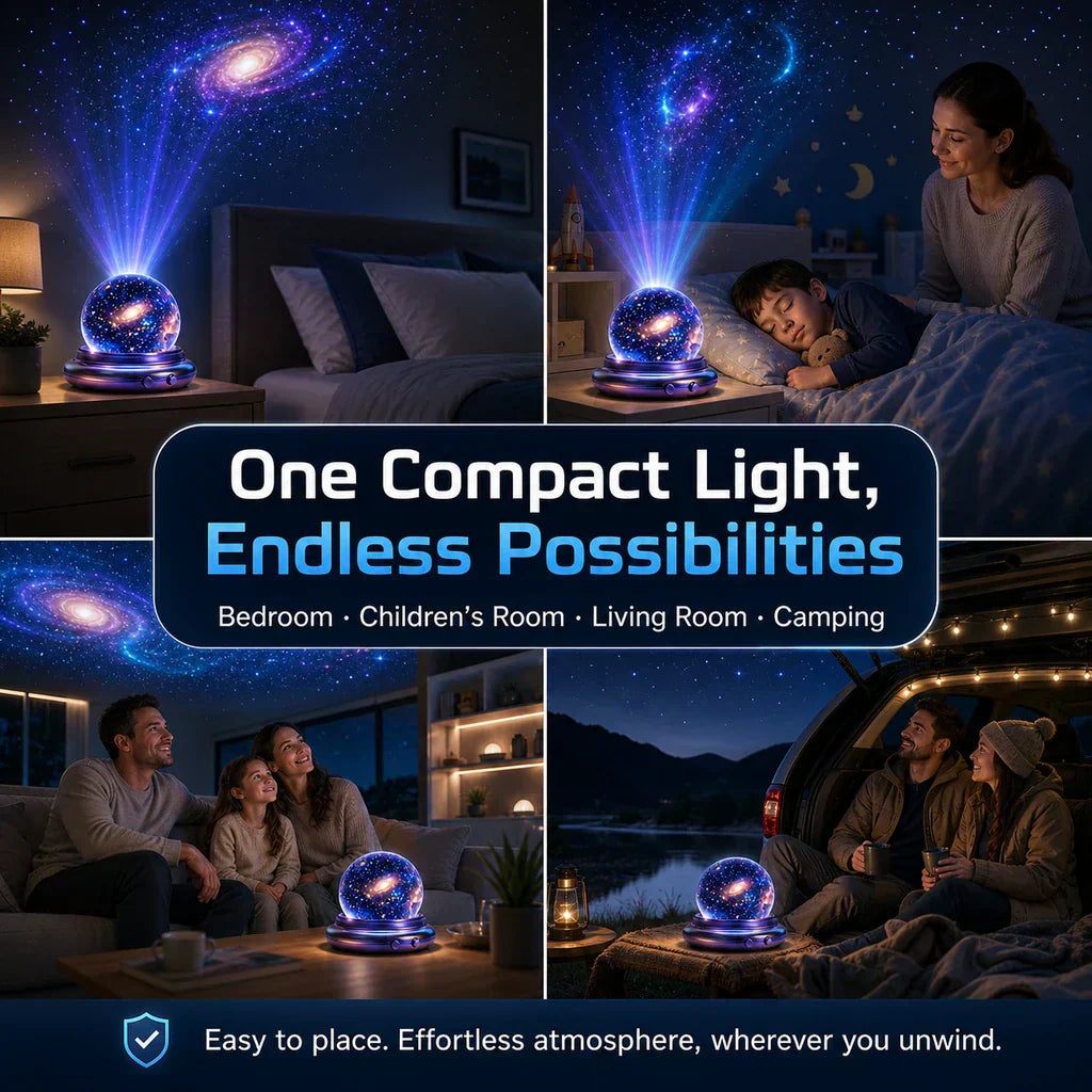 š®š¦Night Light Projector - Smart Holographic Star ProjectoršŖ