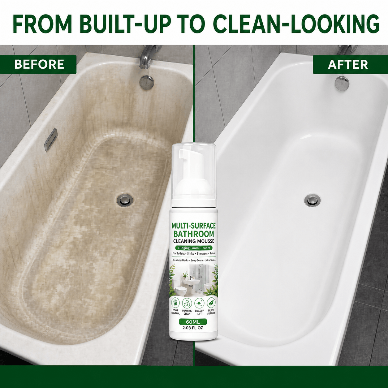 Multi-Surface Bathroom Cleaning Mousse