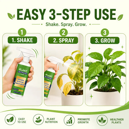 🌿Ready-to-Use Plant Nutrient Spray for Indoor Plants, Flowers, Vegetables & Trees