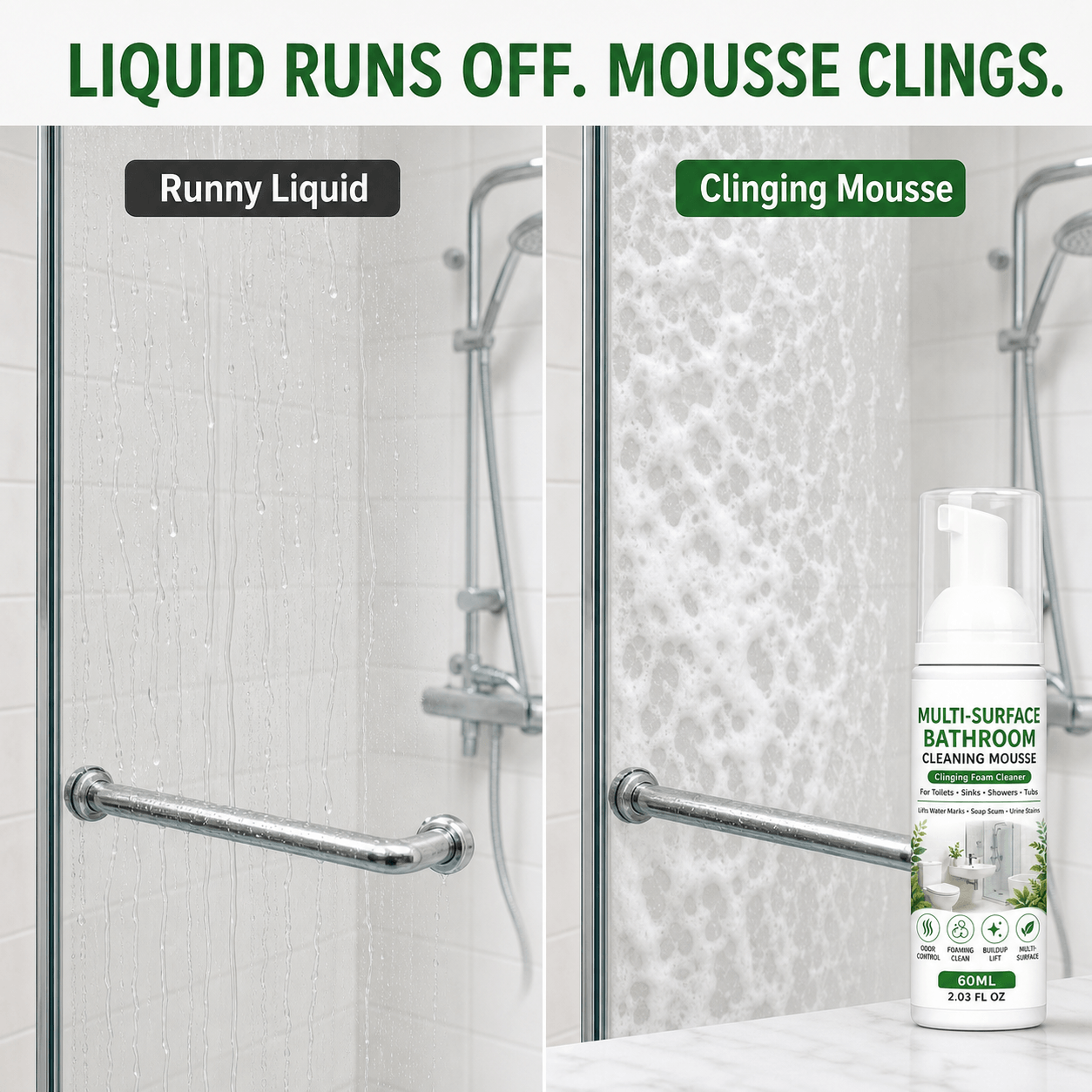 Multi-Surface Bathroom Cleaning Mousse