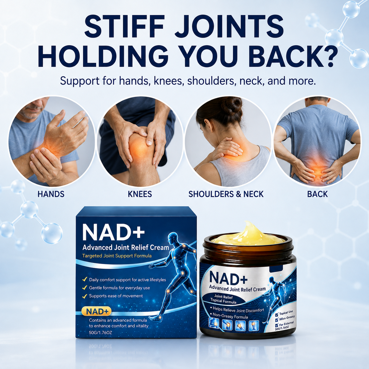 GFOUK® NAD+ Advanced Joint Relief Cream