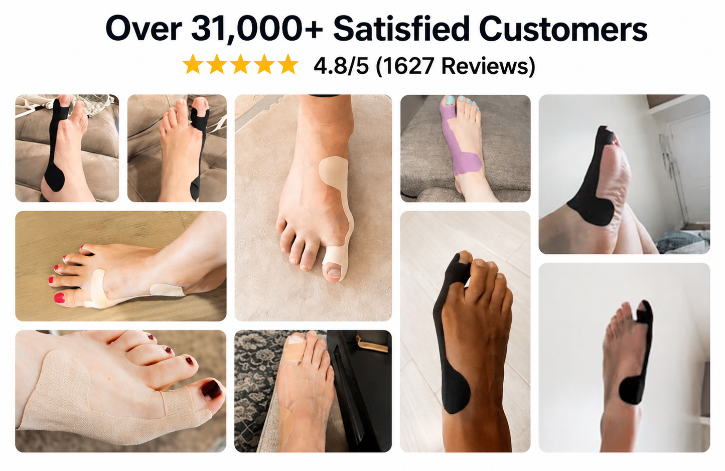 🏅DOCTIA® Relief Botanical Bunion Comfort Patcht👠💃（Physical Stretch Support + Botanical Comfort Formula)
