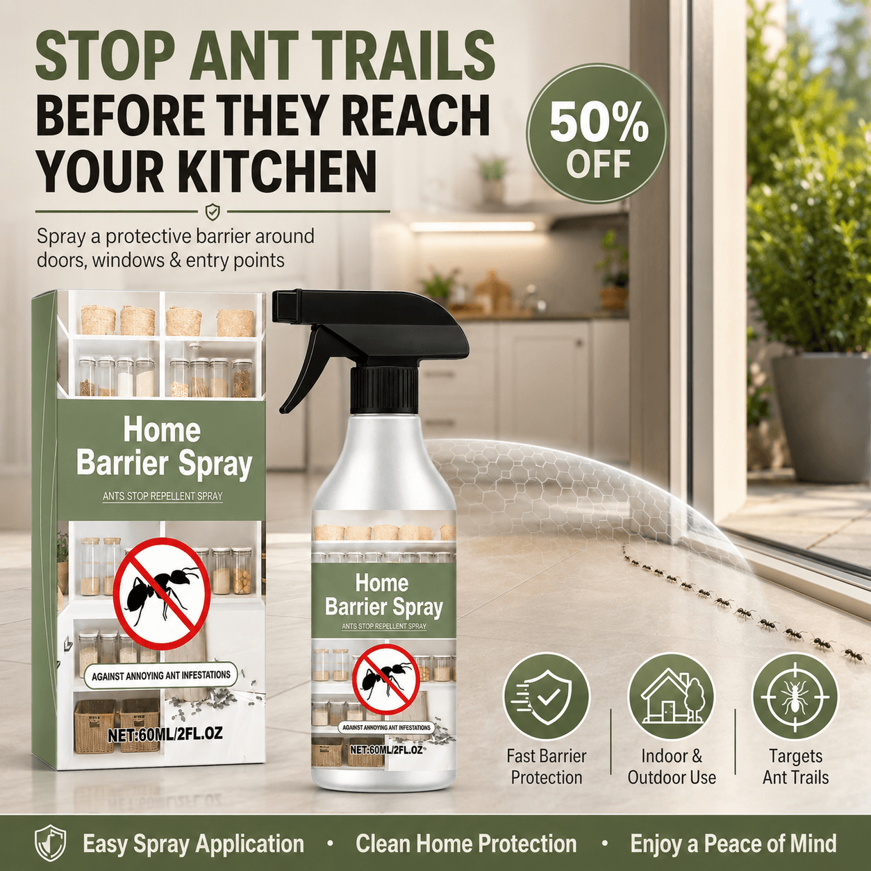 Home Barrier Spray – Stop Ant Trails Before They Invade Your Kitchen-up❤️❤️❤️