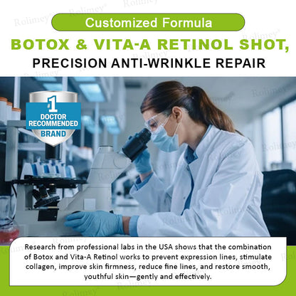 Made and shipped from the UK 🏉Rolimey® Botox & Vita-A Retinol Shot Wrinkle-Lift Tightening cream - Last Day Promotion 70% OFF
