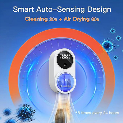Stop Brushing with Bacteria! 🦠 Avasoma® Smart UV Sanitizer 🛡️ 99.9% Clean