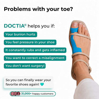 🏅DOCTIA® Relief Botanical Bunion Comfort Patcht👠💃（Physical Stretch Support + Botanical Comfort Formula)