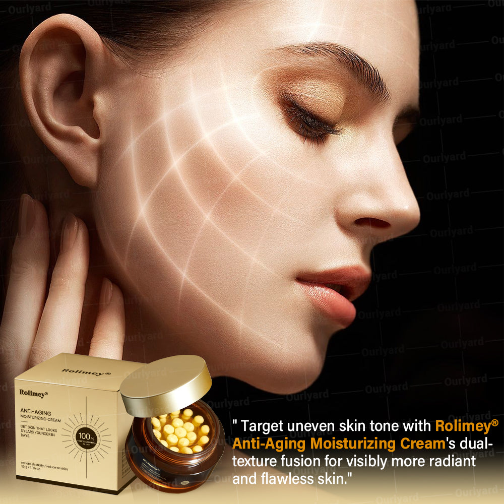 ✅Official Store |🏉🎁Rolimey® Anti-Aging Moisturizing Cream with Hyaluronic Acid, Retinol & Collagen – For Face, Neck, Décolleté & Legs – Made in UK – Day & Night Use