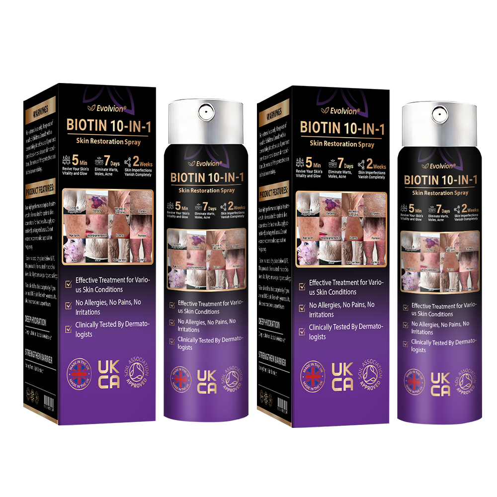 Made and shipped from the United Kingdom ✨Evolvion® 🏈Biotin 10-in-1 Skin Restoration Spray✨✨