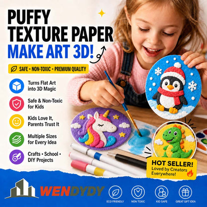 IEY® 3D Puffy Texture Paper