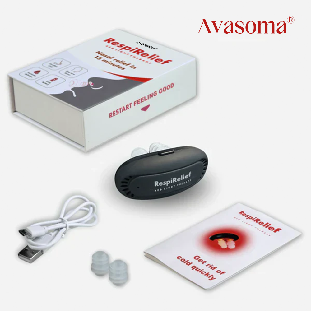 Avasoma® | Advanced 660nm Nasal Therapy Instant Relief for Allergies, Sinusitis & Congestion