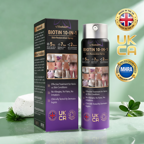 Made and shipped from the United Kingdom ✨Evolvion® ➕➕❤Biotin 10-in-1 Skin Restoration Spray✨✨