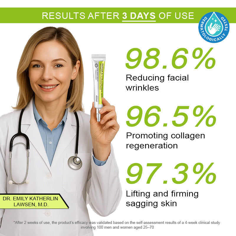 Made and shipped from the UK 🏉Rolimey® Botox & Vita-A Retinol Shot Wrinkle-Lift Tightening cream - Last Day Promotion 70% OFF