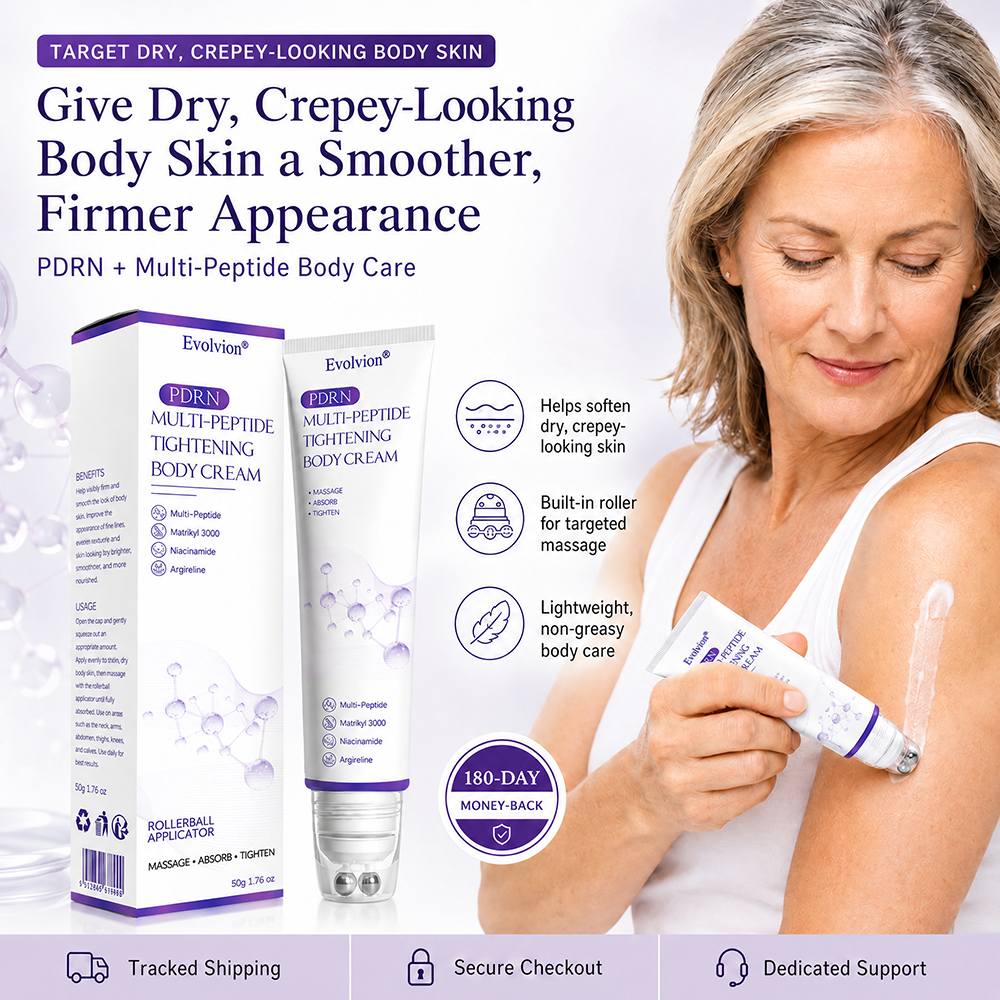 🦄 Evolvion® Crepey Skin Smoothing & Firming Roller Cream