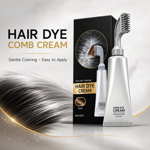 🔥Hair Dye Comb Cream – Restore Your Natural Hair Color & Cover Gray Hair💕💕💕