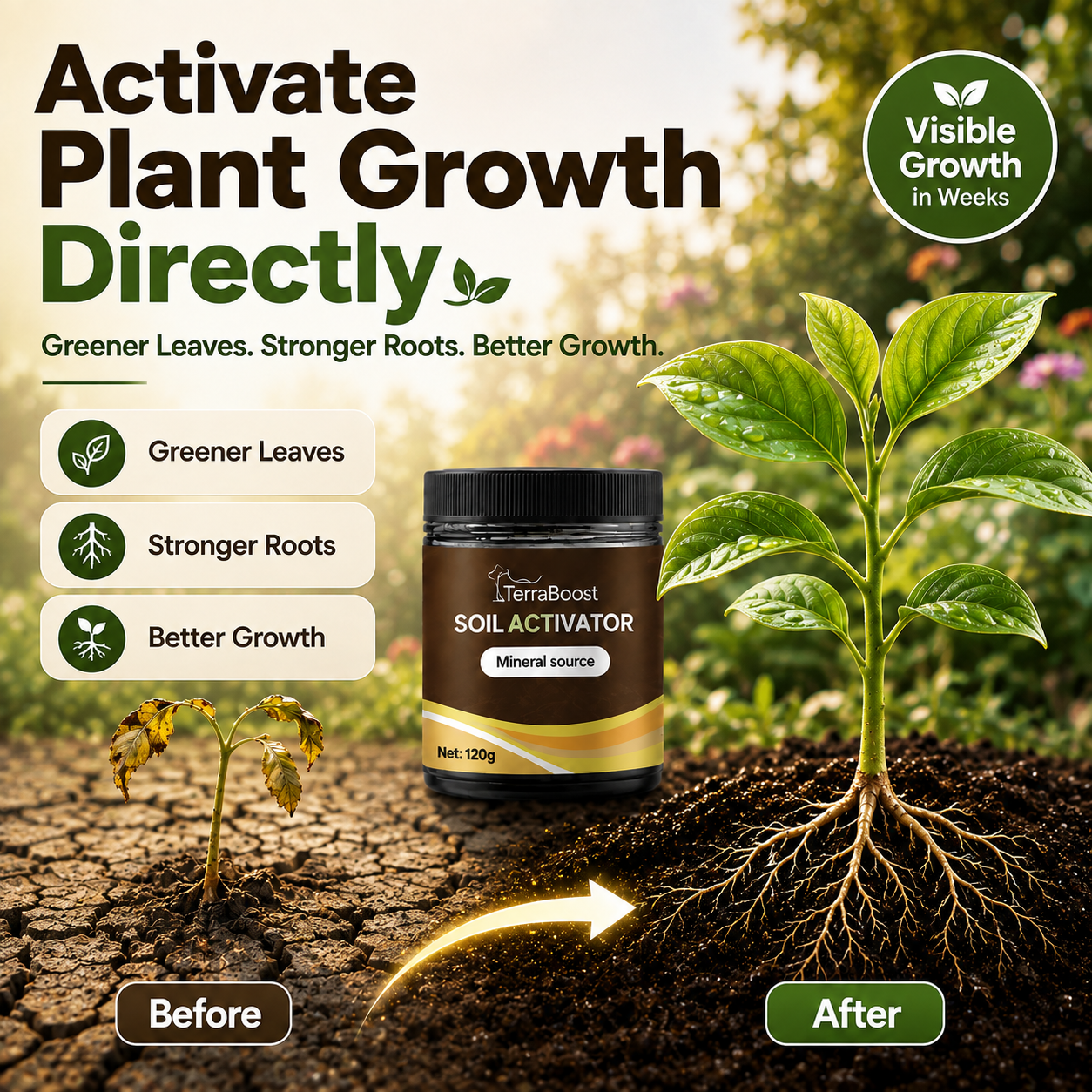🌱Revive Tired Plants & Support Stronger, Healthier Growth
