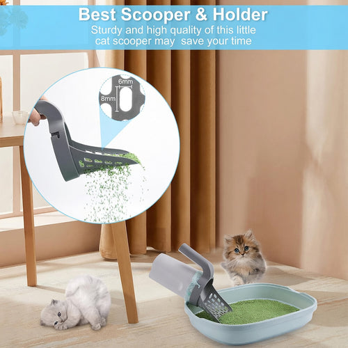 🐾Avasoma® Integrated Cat Litter System🔥: The Cleanest, Fastest Way to Scoop | One-Handed Operation, No More Odor!