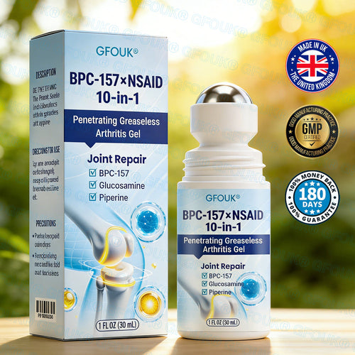 𝐎𝐟𝐟𝐢𝐜𝐢𝐚𝐥 𝐒𝐭𝐨𝐫𝐞 🇬🇧 |❤️GFOUK® BPC-157 × NSAID 10-in-1 Penetrating Greaseless Arthritis Gel