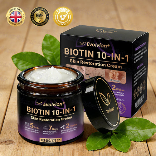 Made and Shipped from UK❤️Evolvion® Biotin 10-in-1 Skin Restoration Cream