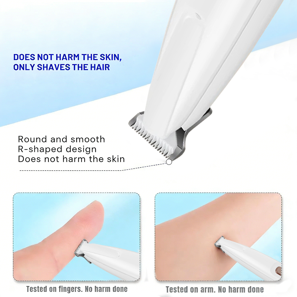 Precision Pet Paw Trimmer with LED Light – Ultra-Quiet, Cordless & Waterproof Grooming Kit