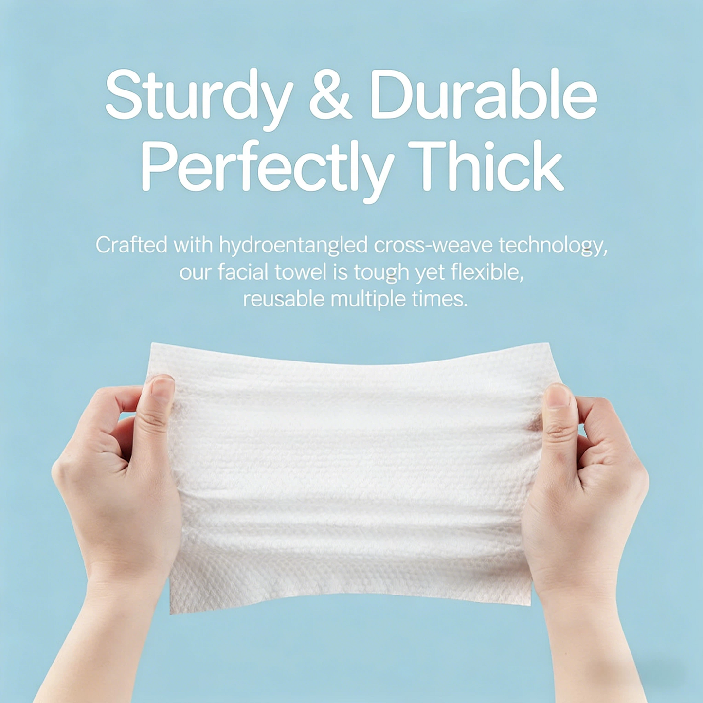Avasoma® Disposable Bio-Based Cleansing Wipes, Makeup Remover Dry Wipes, 1 Pack of 40 Sheets🏉❤️