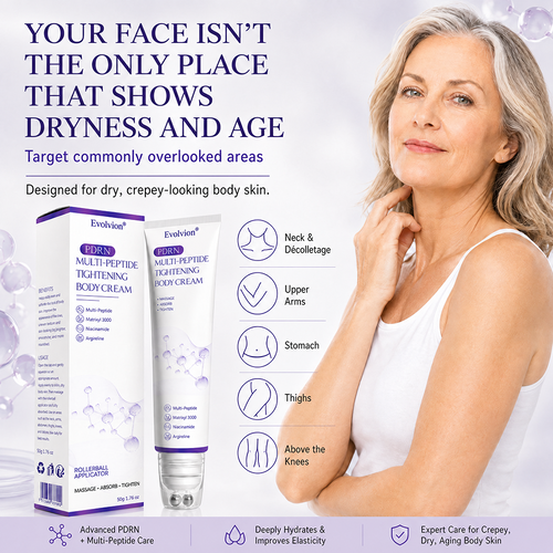 🦄 Evolvion® Crepey Skin Smoothing & Firming Roller Cream💕💕💕