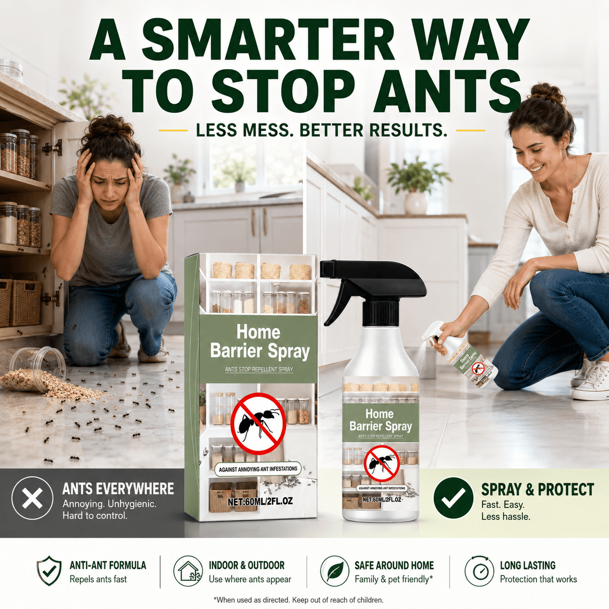 Home Barrier Spray – Stop Ant Trails Before They Invade Your Kitchen-up❤️❤️❤️