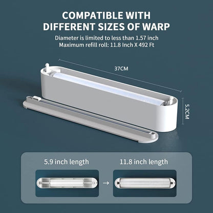 ⚖️ Avasoma® |Tin Foil & Cling Film Dispenserand Cutter-up