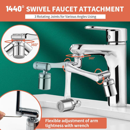 Avasoma® 1080° Swivel Faucet - Multifunctional Universal Robotic Arm🏉❤️
