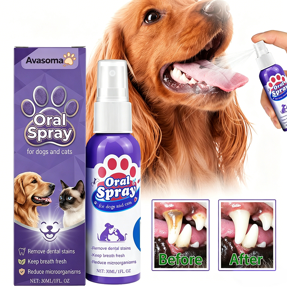 Avasoma® Pet Tooth Cleaning Spray