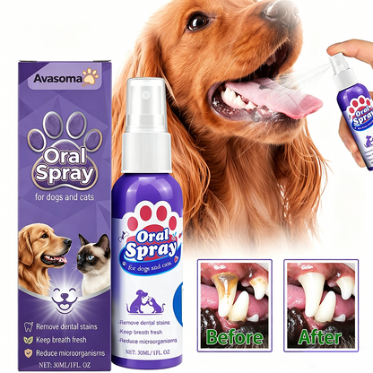 Avasoma® Pet Tooth Cleaning Spray