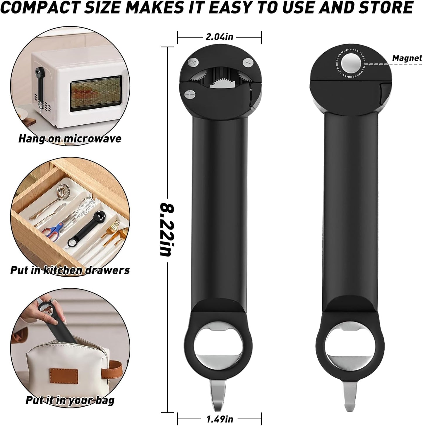 Avasoma® Three-In-One Multi-Function Bottle Opener🏉