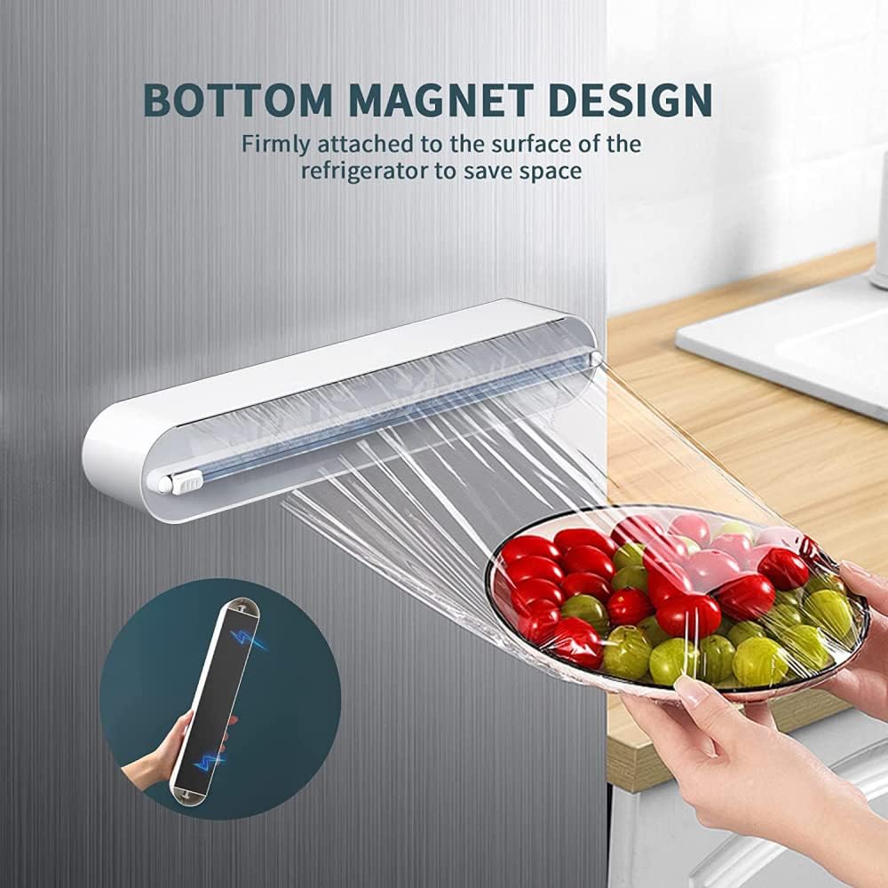 ⚖️ Avasoma® |Tin Foil & Cling Film Dispenserand Cutter-up