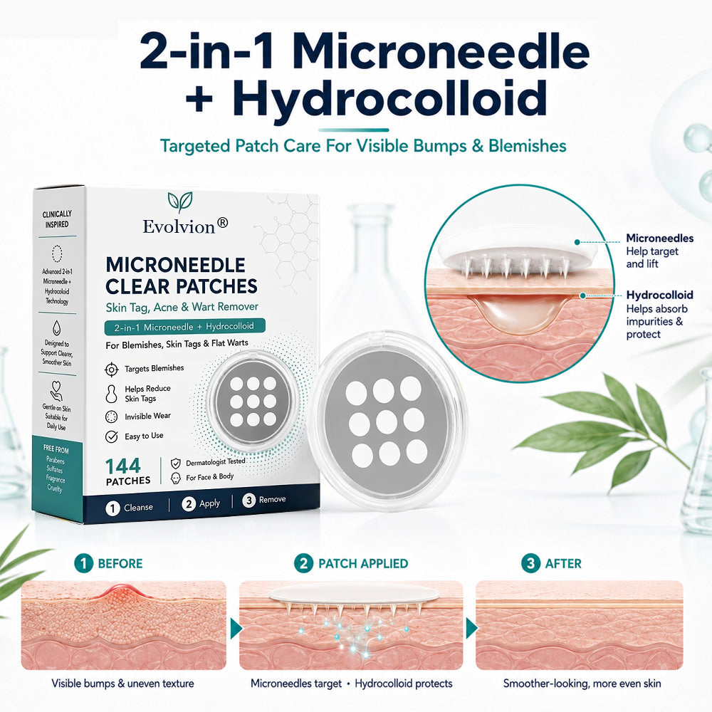 🦄 Target Unwanted Skin Tags With One Simple Patch ✨