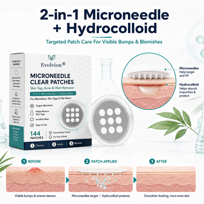 🦄 Target Unwanted Skin Tags With One Simple Patch ✨