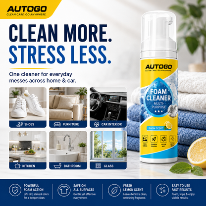 🔥Multi-Purpose Foam Cleaner – Deep Clean for Car, Home & Fabric🦄 💕💕💕