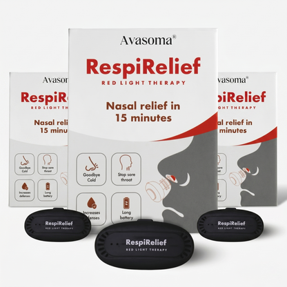 Avasoma® | Advanced 660nm Nasal Therapy Instant Relief for Allergies, Sinusitis & Congestion