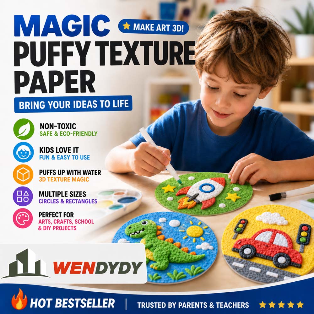 IEY® 3D Puffy Texture Paper