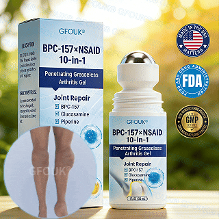 𝐎𝐟𝐟𝐢𝐜𝐢𝐚𝐥 𝐒𝐭𝐨𝐫𝐞 🇬🇧 |🏉GFOUK® BPC-157 × NSAID 10-in-1 Penetrating Greaseless Arthritis Gel
