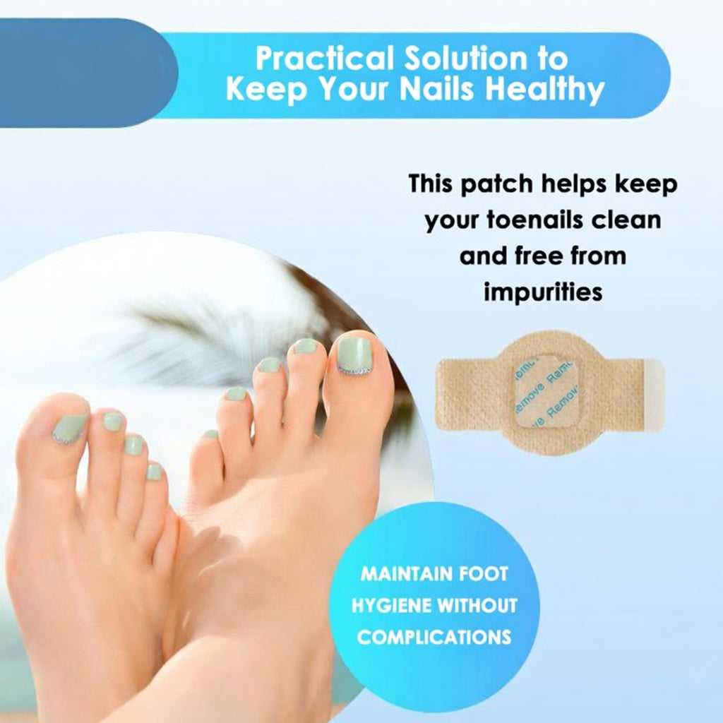 Fungal Nail Patches, 21pcs/box Nail Health Care Patches, Nail Fungus Care Patches, Suitable for Solving Fungal Nails and Other Nail Problems, Nail Supplies, Daily Care Nails Kit Set