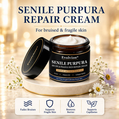 🔥75K+ SOLD🏉👨‍⚕️Evolvion® Senile Purpura, Bruise & Fragile Skin Repair Cream💛