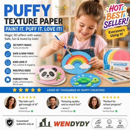IEY® 3D Puffy Texture Paper
