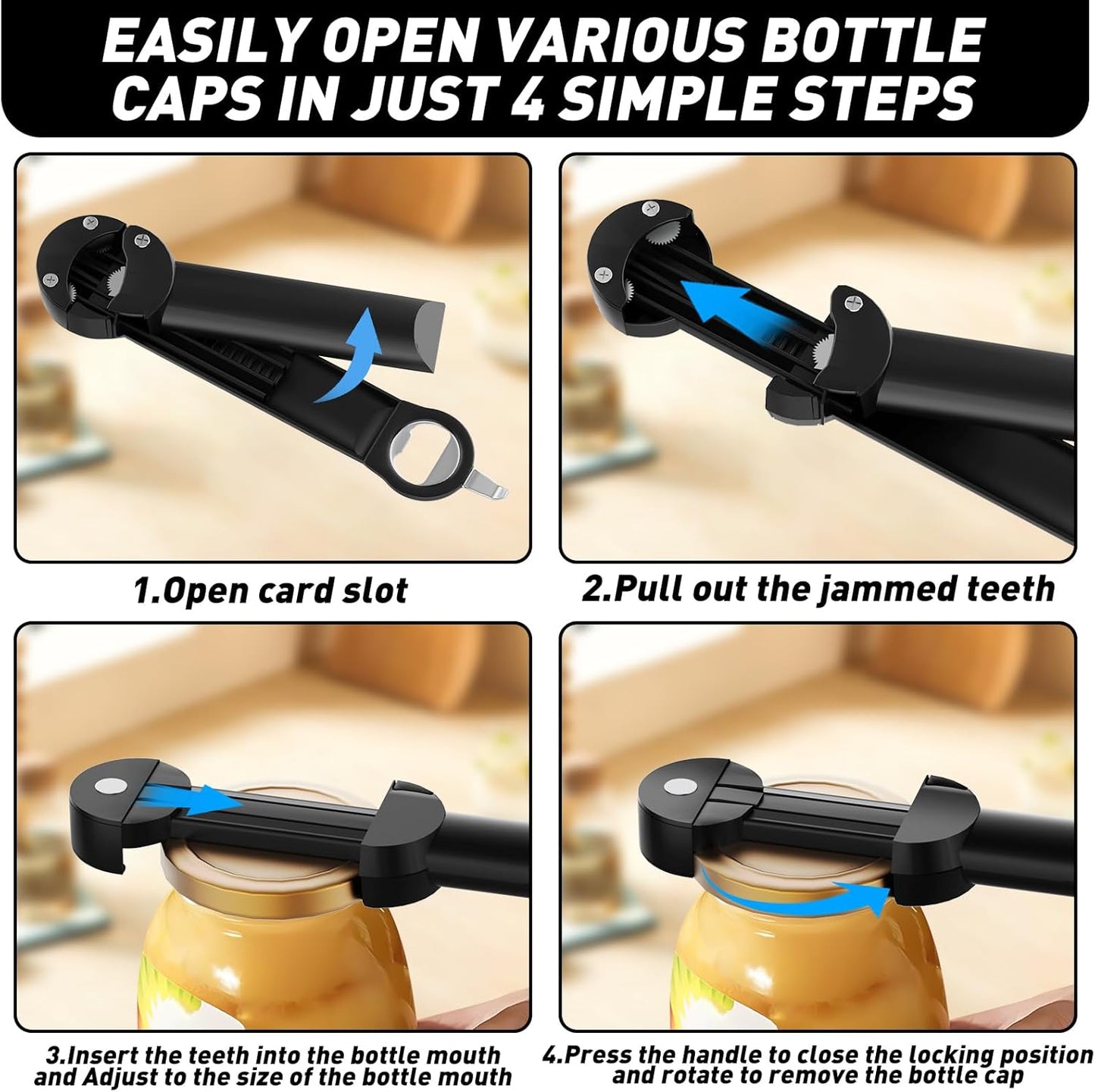 Avasoma® Three-In-One Multi-Function Bottle Opener🏉