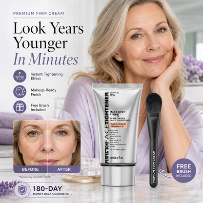 🔥75K+ SOLD🔥Instant Firming Temporary Face Tightener Easy-Wear Formula🏉 🏉