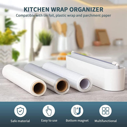 ⚖️ Avasoma® |Tin Foil & Cling Film Dispenserand Cutter-up