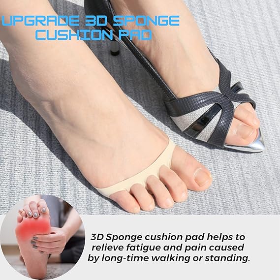 ⚖️ Avasoma® | Invisible Forefoot Cushions for High Heels