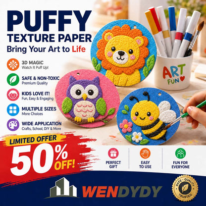 IEY® 3D Puffy Texture Paper