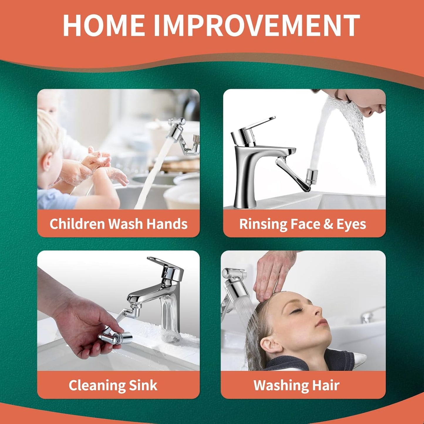 Avasoma® 1080° Swivel Faucet - Multifunctional Universal Robotic Arm🏉❤️